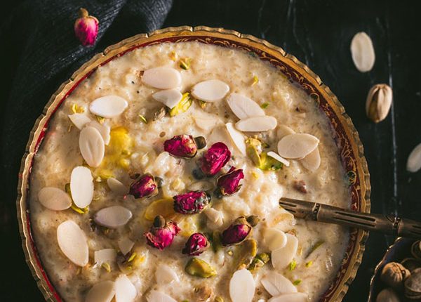 مدل تزیین فرنی ماه رمضان