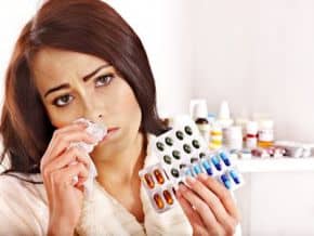توقف آبریزش بینی
